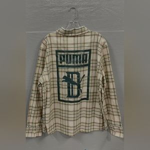 NWT Puma x Big Sean Collab Check Shirt